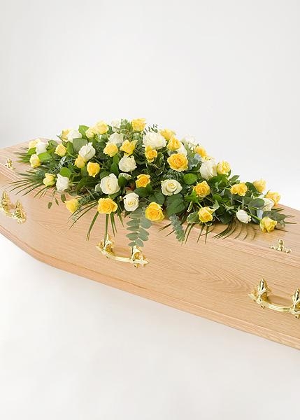 Casket Spray Double Ended All Rose