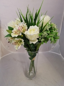 Artificial vase arrangement